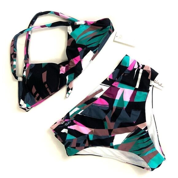 New✨ RAISINS Two Piece Swimsuit - Picture 1 of 8